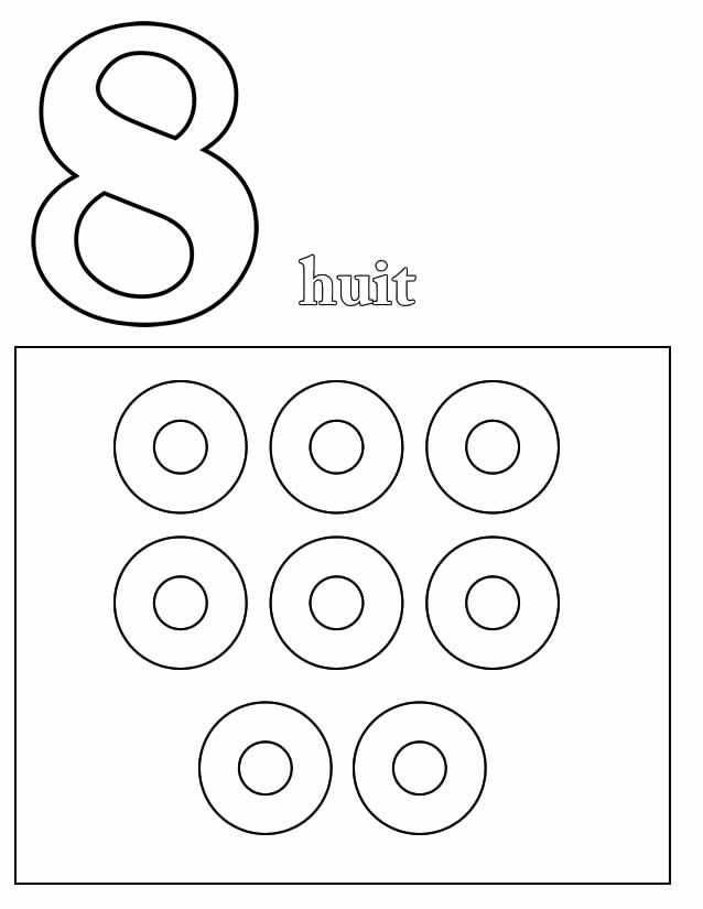 Coloring page: Numbers (Educational) #125172 - Printable coloring pages