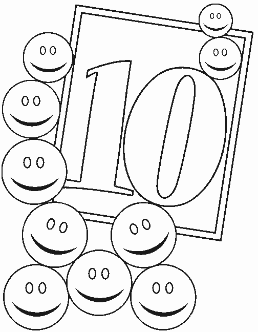Coloring page: Numbers (Educational) #125180 - Free Printable Coloring Pages