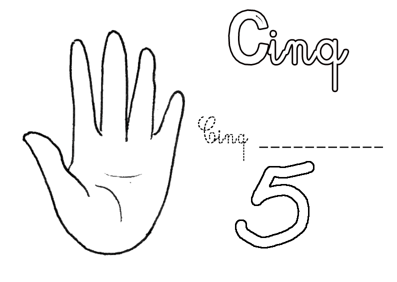 Coloring page: Numbers (Educational) #125183 - Free Printable Coloring Pages