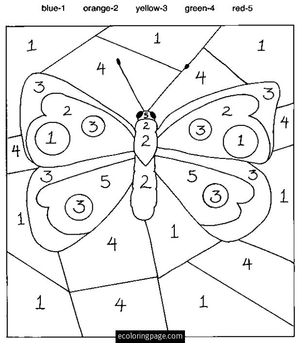Coloring page: Numbers (Educational) #125317 - Printable coloring pages