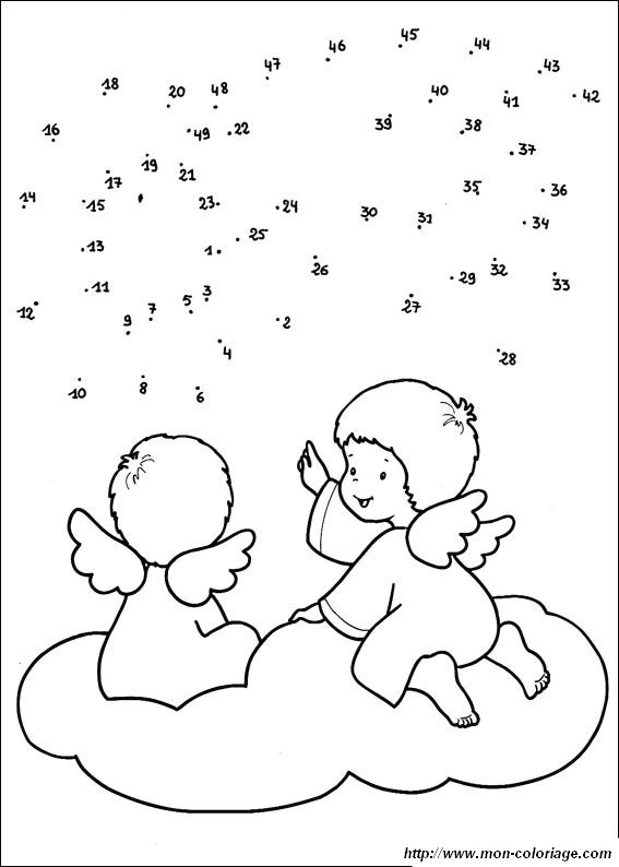 Coloring page: Point to point coloring (Educational) #125845 - Printable coloring pages