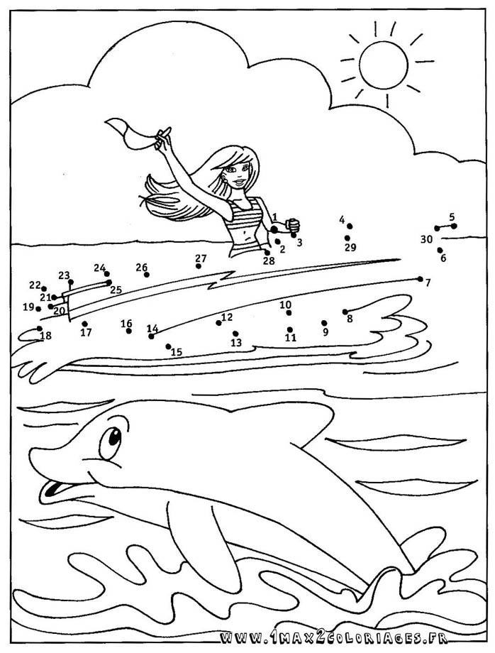 Coloring page: Point to point coloring (Educational) #125907 - Free Printable Coloring Pages