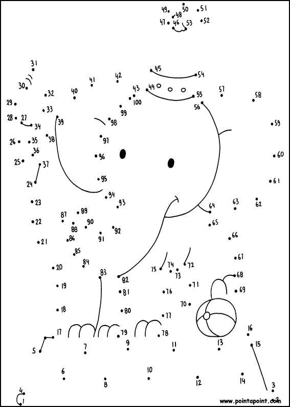 Coloring page: Point to point coloring (Educational) #125950 - Free Printable Coloring Pages