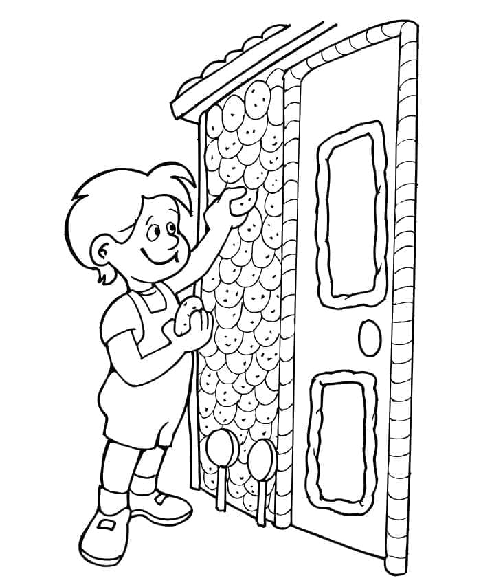 Free printable Hansel and Gretel coloring page #214167 from Fairy Tales and Stories collection