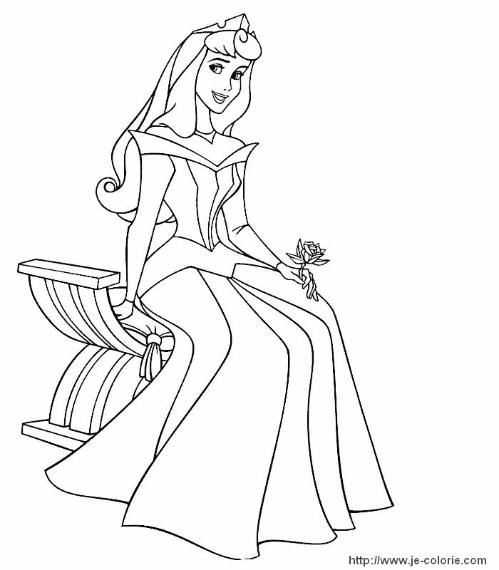Free printable Sleeping Beauty coloring page #130713 from Fairy Tales and Stories collection