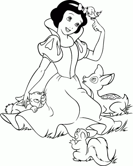 Free printable Snow White and the Seven Dwarfs coloring page #133872 from Fairy Tales and Stories collection Free printable Snow White and the Seven Dwarfs coloring page #133872 from Fairy Tales and Stories collection