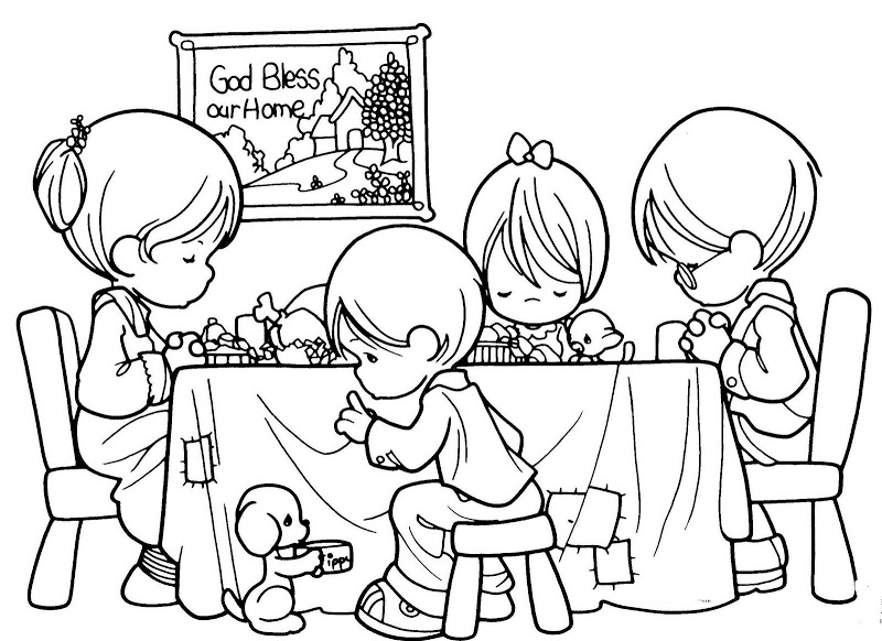 Free printable Family coloring page #95120 from Family and Friends collection
