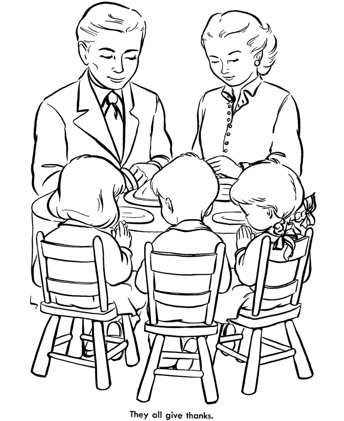 Free printable Family coloring page #95128 from Family and Friends collection