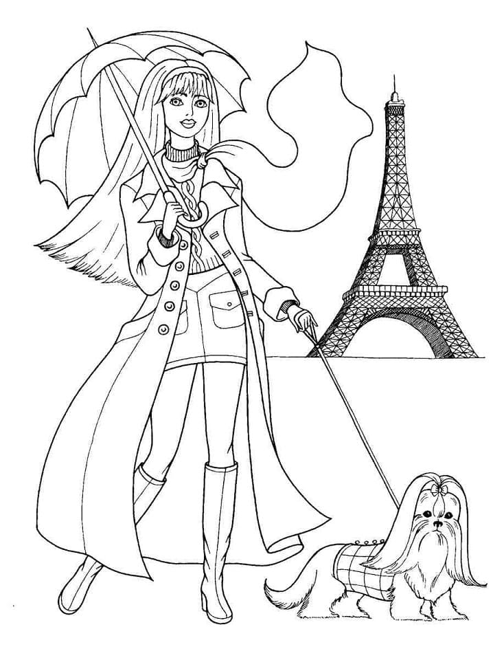 Free printable Girl coloring page #180930 from Family and Friends collection Free printable Girl coloring page #180930 from Family and Friends collection