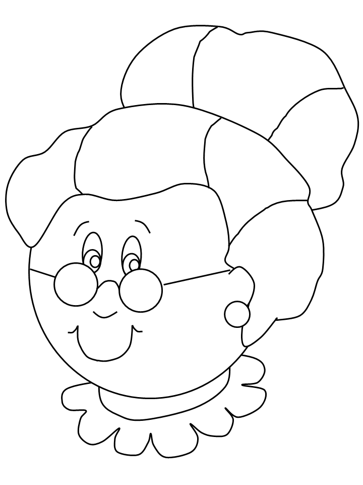 Free printable Grandparents coloring page #150639 from Family and Friends collection