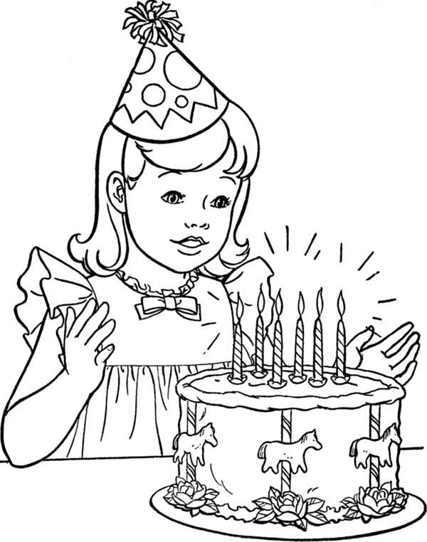 Free printable Little Girl coloring page #96756 from Family and Friends collection