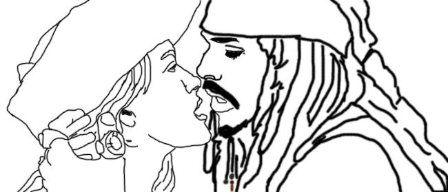 Coloring page: Johnny Depp (Famous People) #123661 - Free Printable Coloring Pages