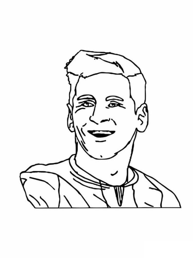 Coloring page: Lionel Messi (Famous people) #170996 - Free Printable Coloring Pages