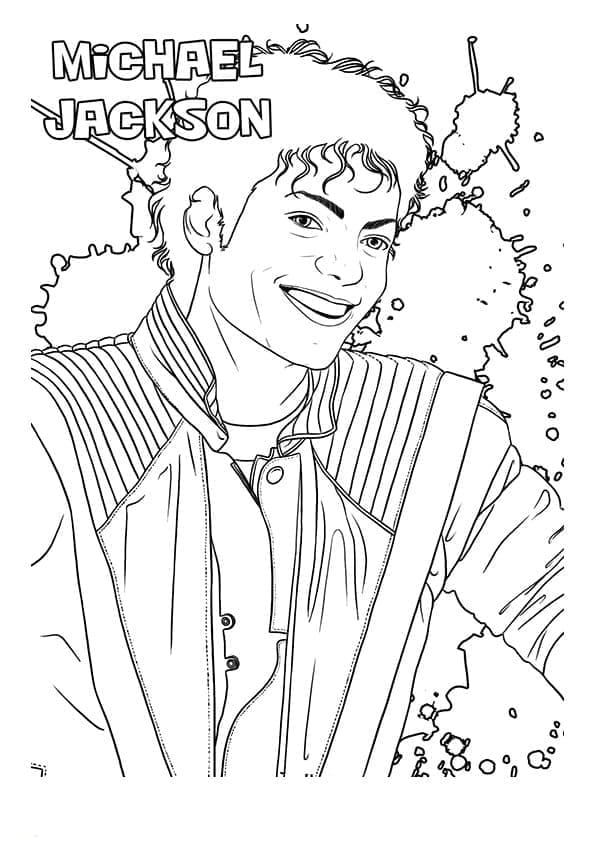 Free printable Michael Jackson coloring page #212367 from Famous people collection Free printable Michael Jackson coloring page #212367 from Famous people collection
