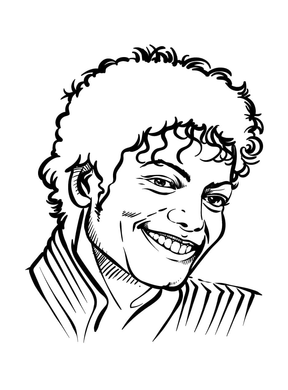 Free printable Michael Jackson coloring page #212369 from Famous people collection