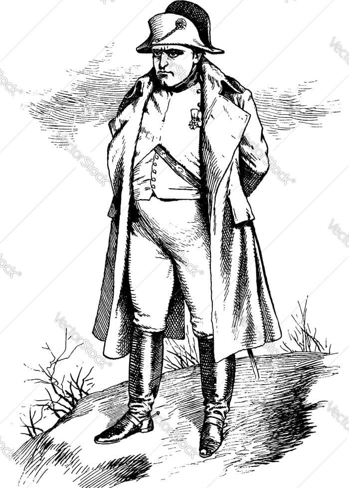 Coloring page: Napoleon Bonaparte (Famous people) #174696 - Free Printable Coloring Pages