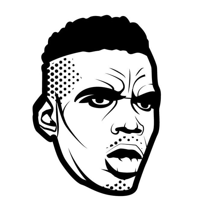 Free printable Paul Pogba coloring page #174716 from Famous people collection Free printable Paul Pogba coloring page #174716 from Famous people collection
