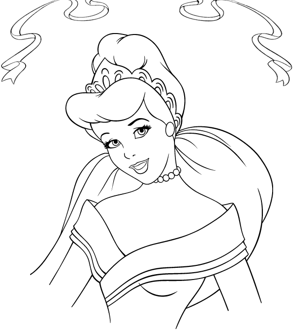 Coloring page: Princess (Fantasy and Adventure Characters) #85440 - Free Printable Coloring Pages