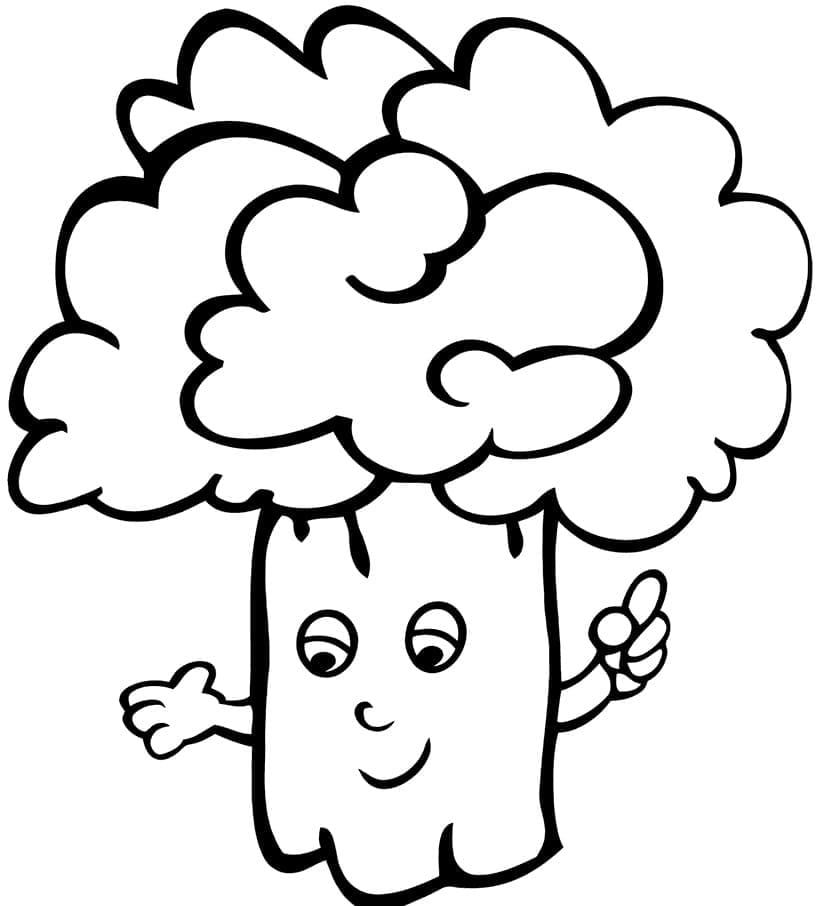 Free printable Broccoli coloring page #203721 from Food and Nutrition collection Free printable Broccoli coloring page #203721 from Food and Nutrition collection