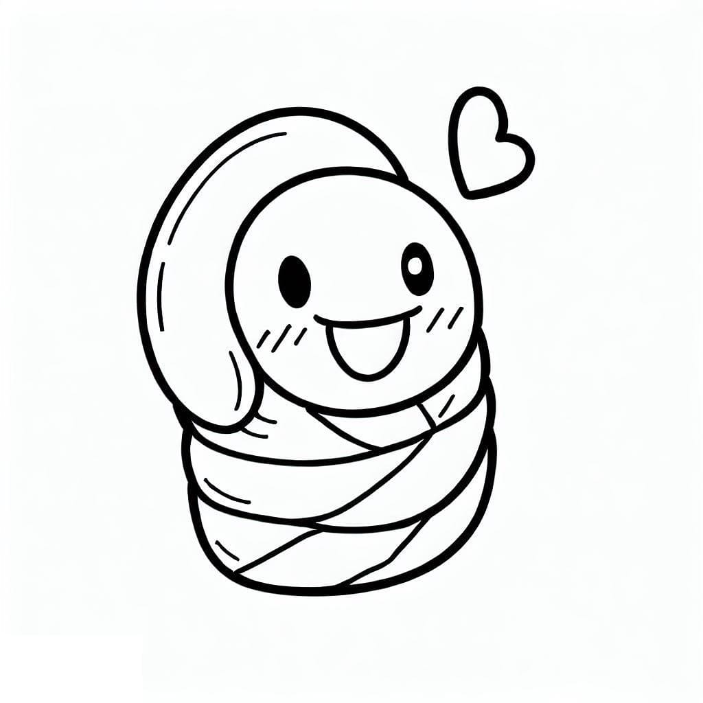 Coloring page: Candy (Food and Nutrition) #190798 - Free Printable Coloring Pages