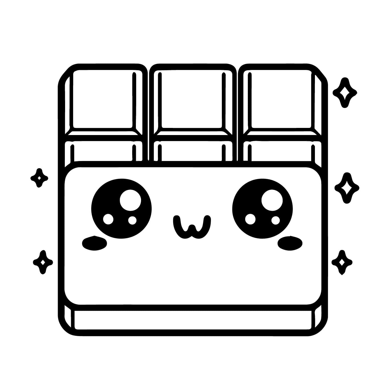 Free printable Chocolate coloring page #214398 from Food and Nutrition collection