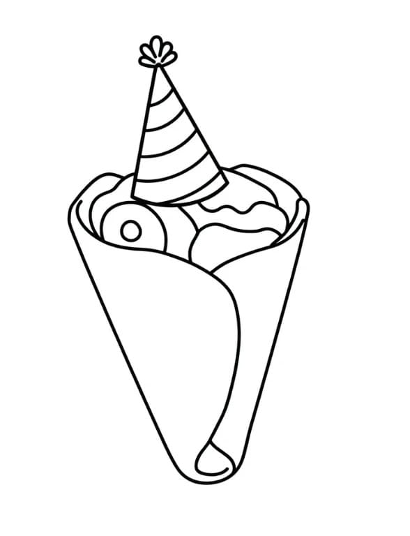 Free printable Crepes coloring page #220685 from Food and Nutrition collection Free printable Crepes coloring page #220685 from Food and Nutrition collection