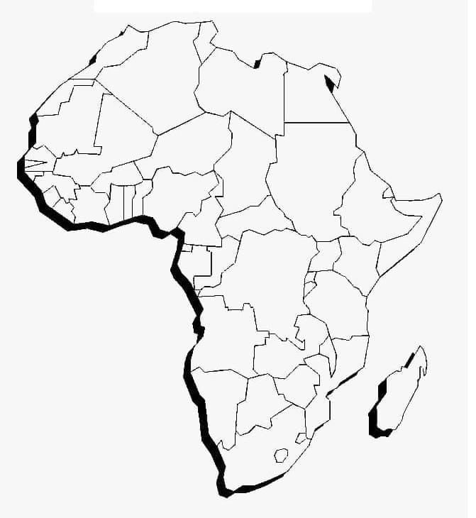 Free printable Africa coloring page #193754 from Geography and Places collection
