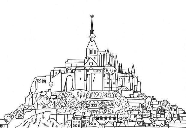 Free printable France coloring page #183866 from Geography and Places collection