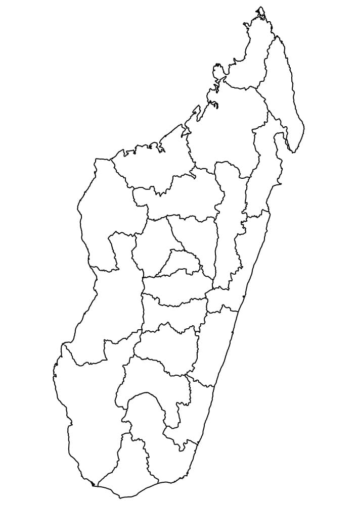 Free printable Madagascar coloring page #191650 from Geography and Places collection