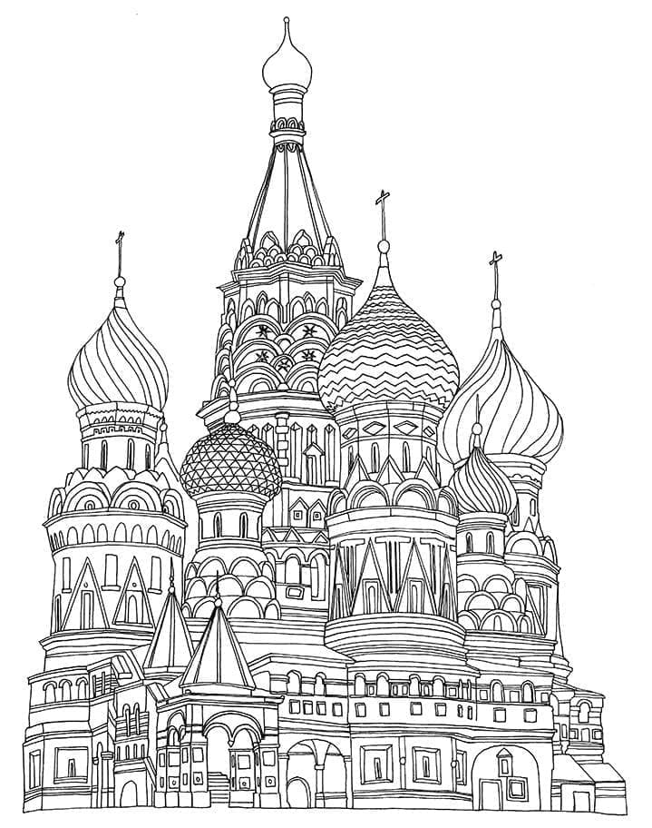 Free printable Russia coloring page #192556 from Geography and Places collection Free printable Russia coloring page #192556 from Geography and Places collection
