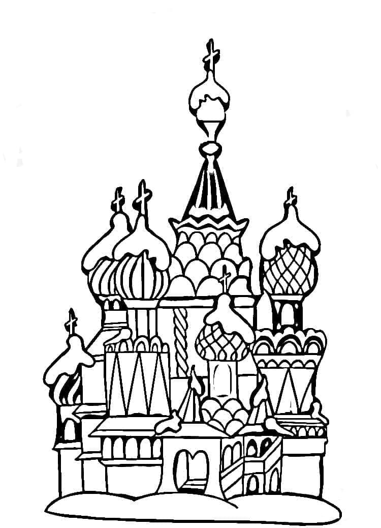 Free printable Russia coloring page #192562 from Geography and Places collection