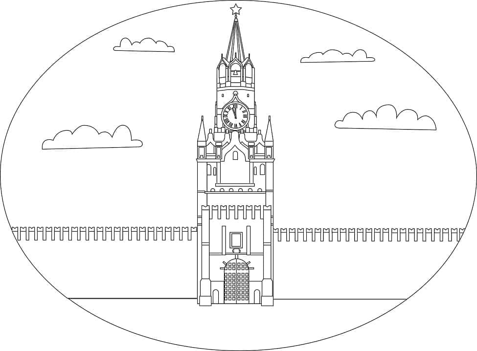 Free printable Russia coloring page #192564 from Geography and Places collection