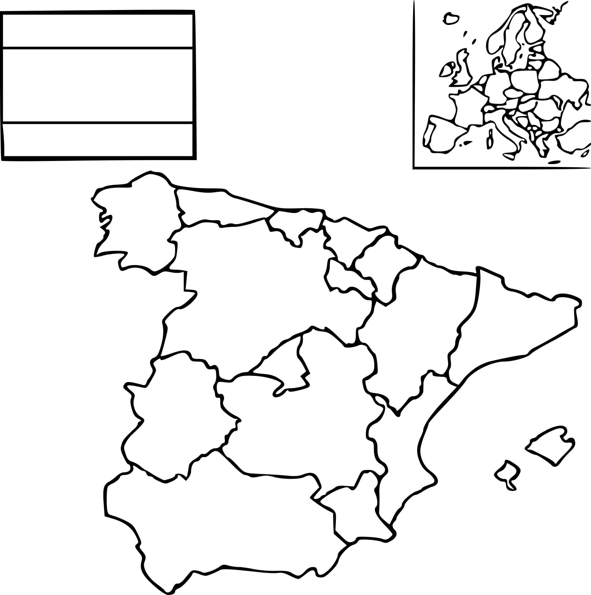 Free printable Spain coloring page #184069 from Geography and Places collection