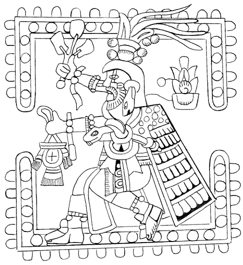 Coloring page: Aztec Mythology (Gods and Goddesses) #111653 - Free Printable Coloring Pages