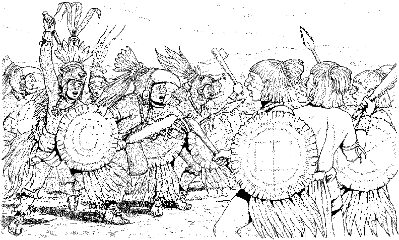 Coloring page: Aztec Mythology (Gods and Goddesses) #111657 - Free Printable Coloring Pages
