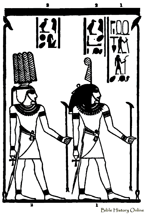 Coloring page: Egyptian Mythology (Gods and Goddesses) #111145 - Printable coloring pages