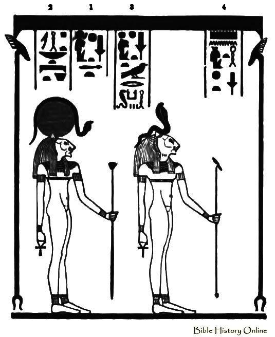 Coloring page: Egyptian Mythology (Gods and Goddesses) #111161 - Free Printable Coloring Pages