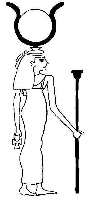 Coloring page: Egyptian Mythology (Gods and Goddesses) #111209 - Free Printable Coloring Pages