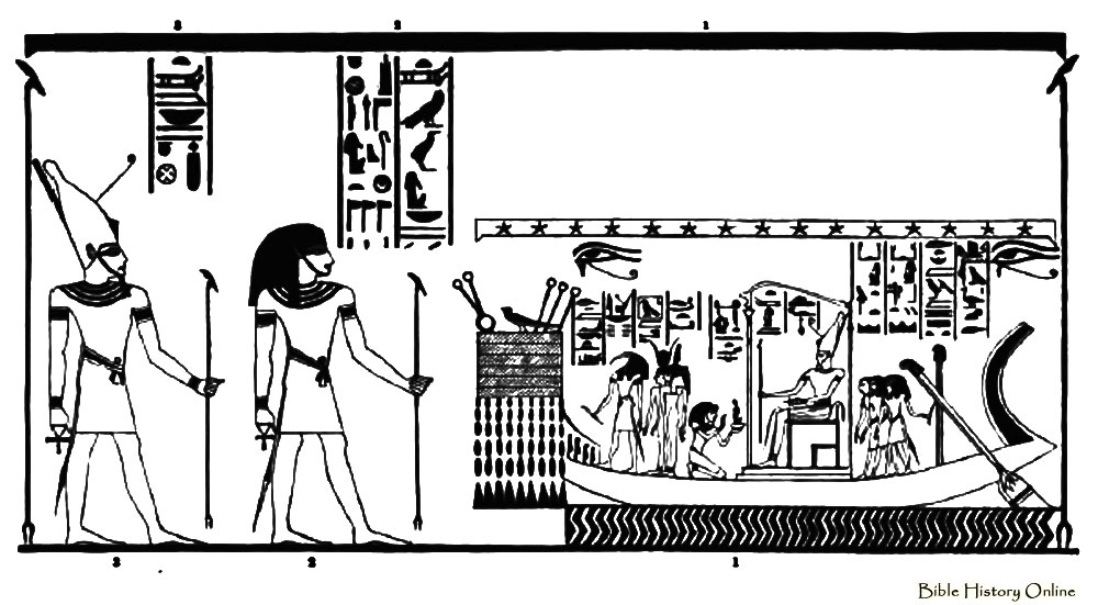 Coloring page: Egyptian Mythology (Gods and Goddesses) #111210 - Free Printable Coloring Pages