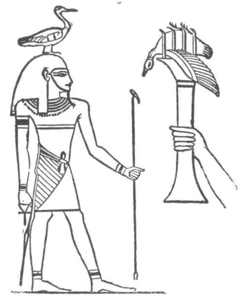 Coloring page: Egyptian Mythology (Gods and Goddesses) #111226 - Printable coloring pages