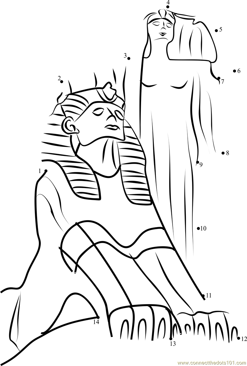 Coloring page: Egyptian Mythology (Gods and Goddesses) #111283 - Free Printable Coloring Pages