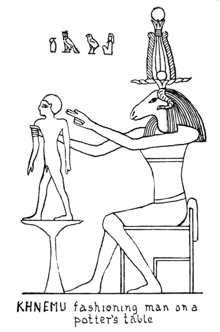 Coloring page: Egyptian Mythology (Gods and Goddesses) #111355 - Free Printable Coloring Pages