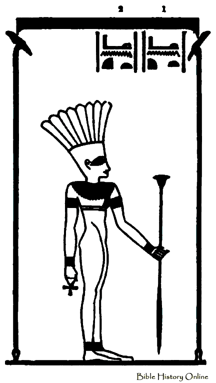Coloring page: Egyptian Mythology (Gods and Goddesses) #111366 - Free Printable Coloring Pages