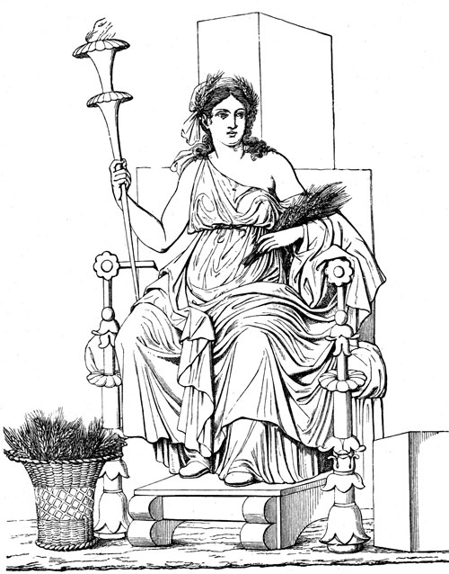 Coloring page: Greek Mythology (Gods and Goddesses) #109665 - Free Printable Coloring Pages