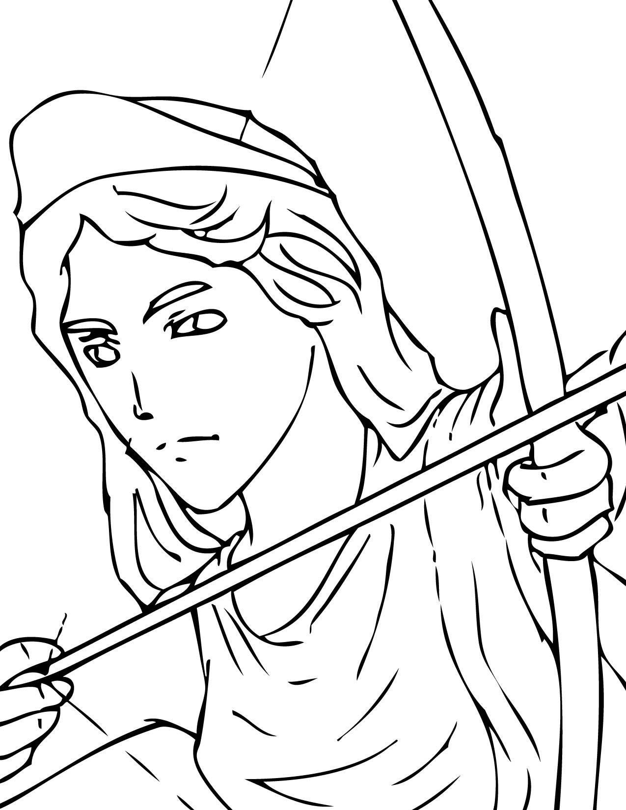 Coloring page: Greek Mythology (Gods and Goddesses) #109723 - Printable coloring pages