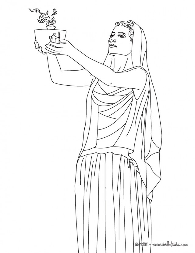 Coloring page: Greek Mythology (Gods and Goddesses) #109831 - Printable coloring pages
