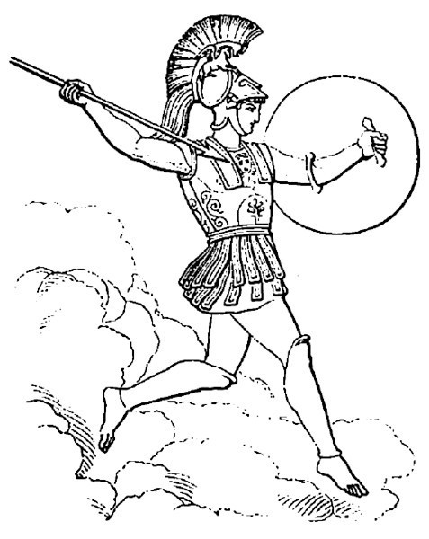 Coloring page: Greek Mythology (Gods and Goddesses) #109836 - Free Printable Coloring Pages