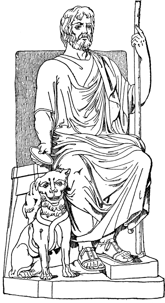 Coloring page: Greek Mythology (Gods and Goddesses) #109893 - Printable coloring pages