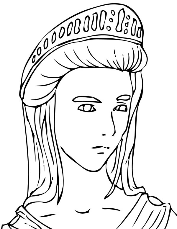 Coloring page: Greek Mythology (Gods and Goddesses) #109908 - Free Printable Coloring Pages