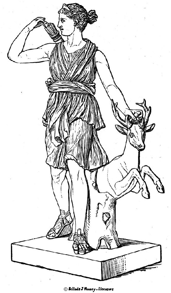 Coloring page: Greek Mythology (Gods and Goddesses) #109930 - Free Printable Coloring Pages